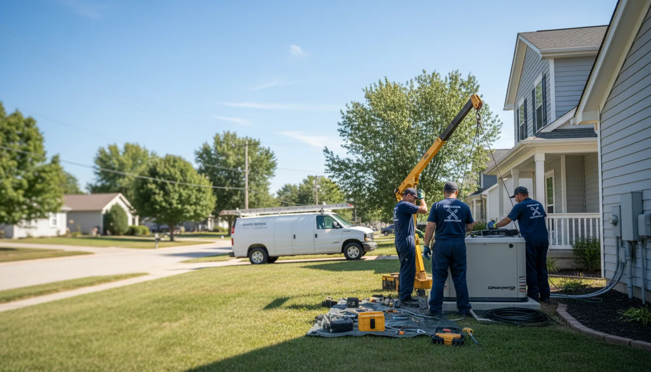 Generator Installation in Brimfield, IL near me